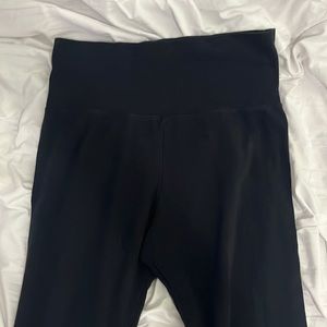 Brandy Melville Black Flared Leggings